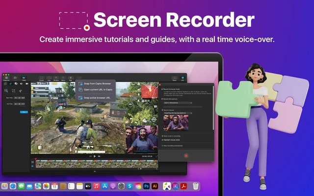 Capto: Screen Capture and Record screenshot 1