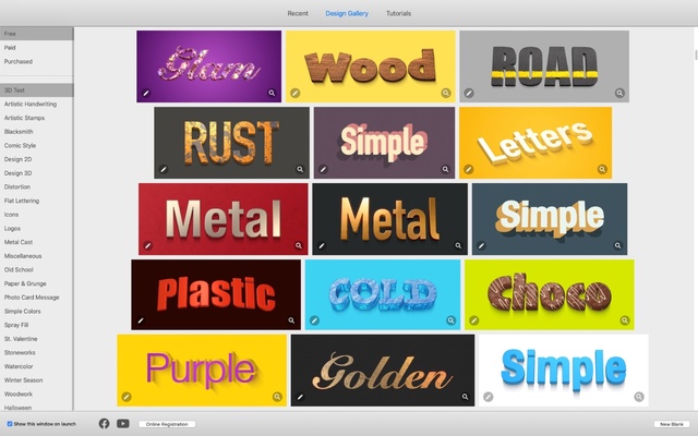 Art Text screenshot 1