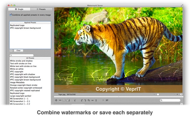Watermark Sense screenshot 1