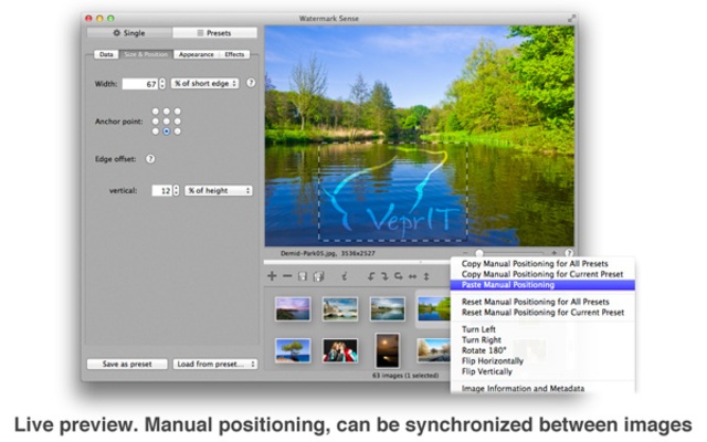 Watermark Sense screenshot 1