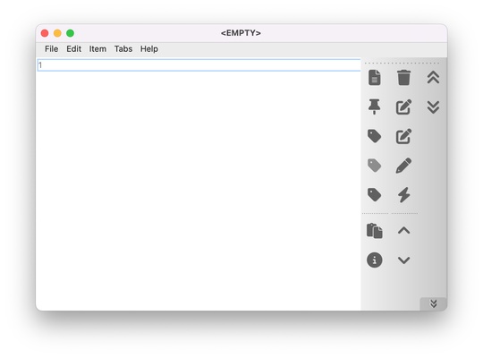 CopyQ screenshot 1