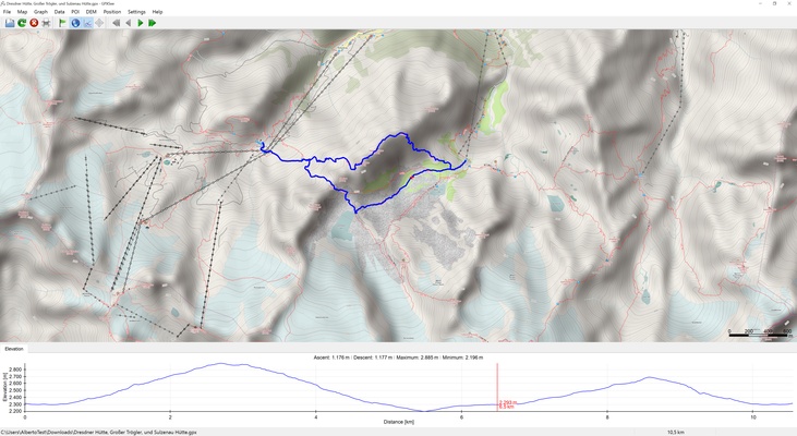 GPXSee screenshot 1