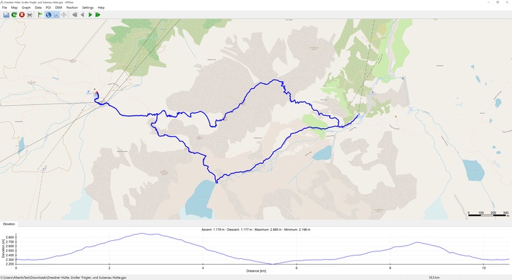 GPXSee screenshot 1
