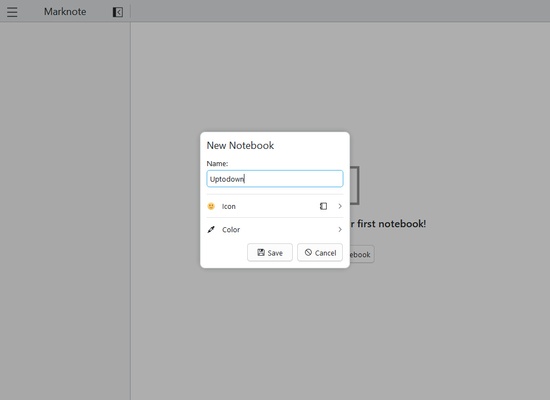 Marknote screenshot 1