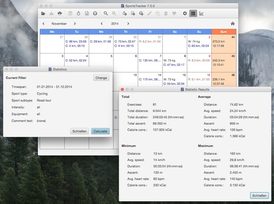 SportsTracker screenshot 1