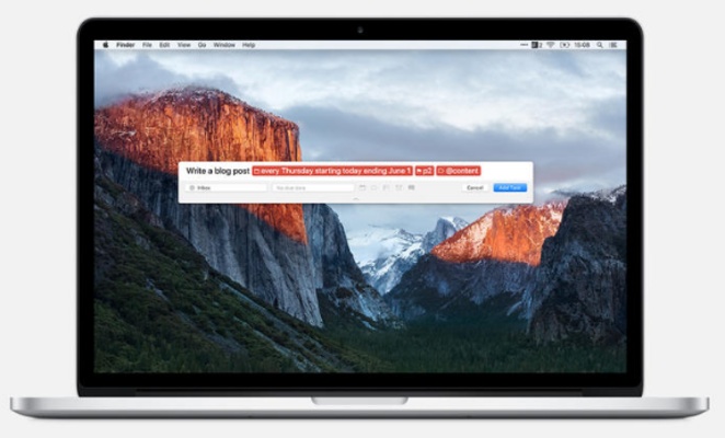 Todoist screenshot 1