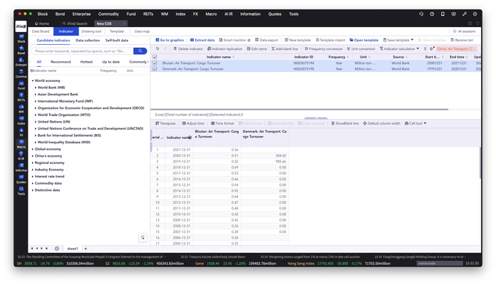iFinD screenshot 1