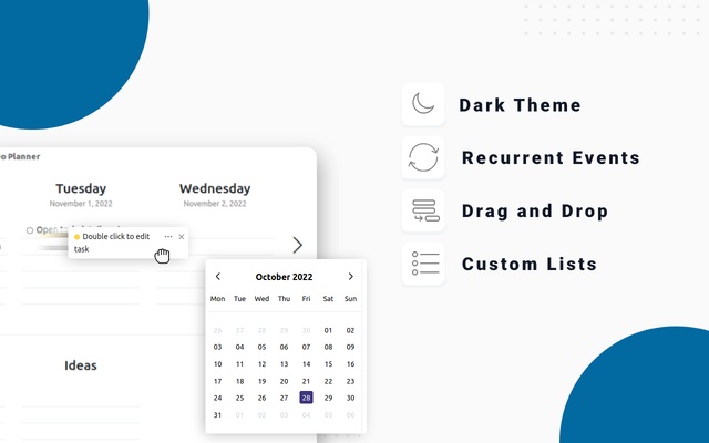 WeekToDo screenshot 1