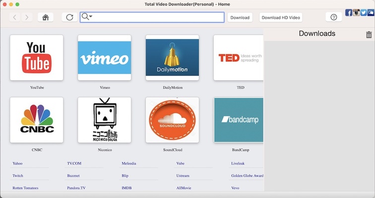 Total Video Downloader screenshot 1
