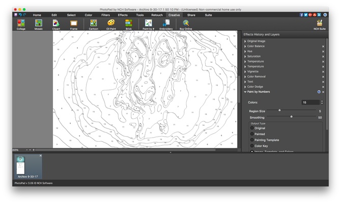 PhotoPad Photo and Image Editor screenshot 1