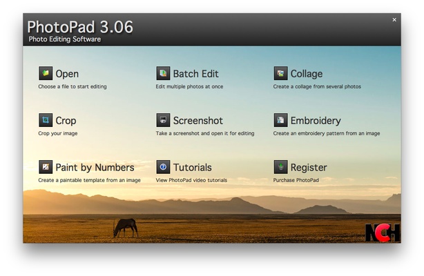 PhotoPad Photo and Image Editor screenshot 1