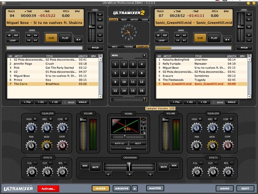 UltraMixer Professional screenshot 1