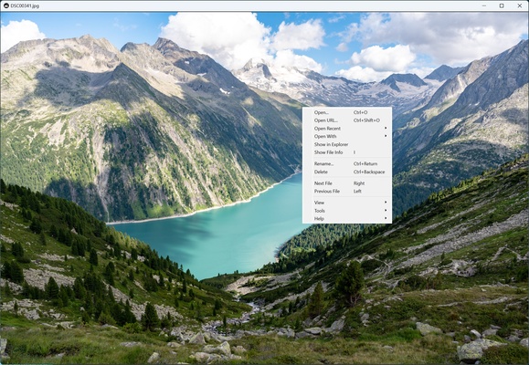 qView screenshot 1
