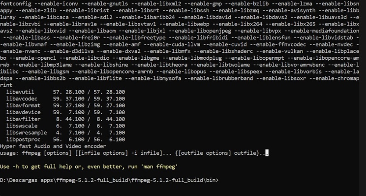 FFmpeg screenshot 1