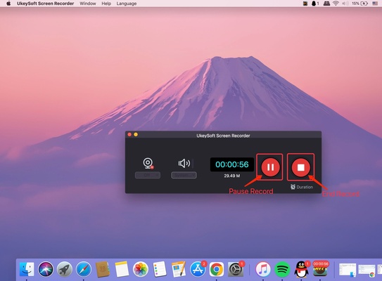 UkeySoft Screen Recorder screenshot 1