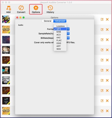 UkeySoft Audible Converter screenshot 1