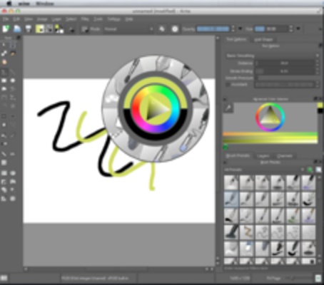 Krita screenshot 1