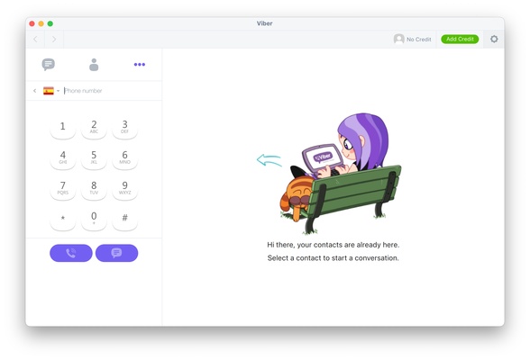 Viber screenshot 1