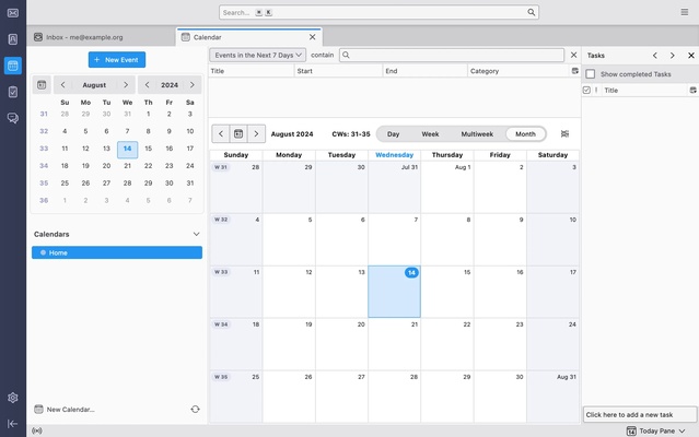 Thunderbird screenshot 1