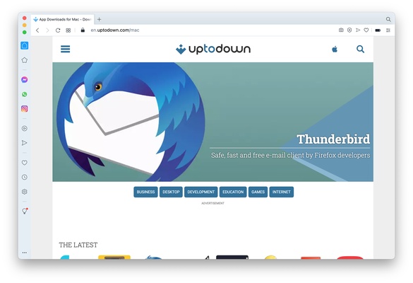 Opera screenshot 1