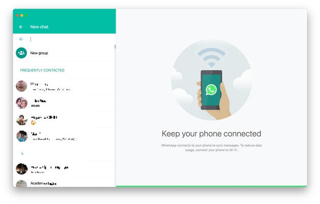 WhatsApp Desktop screenshot 1