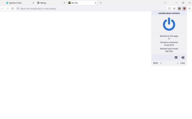 Mullvad Browser screenshot 1