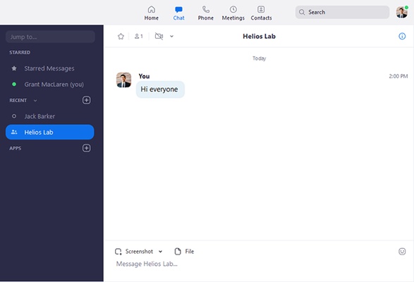 Zoom Workplace screenshot 1
