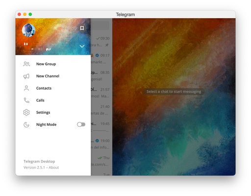 Telegram for Desktop screenshot 1