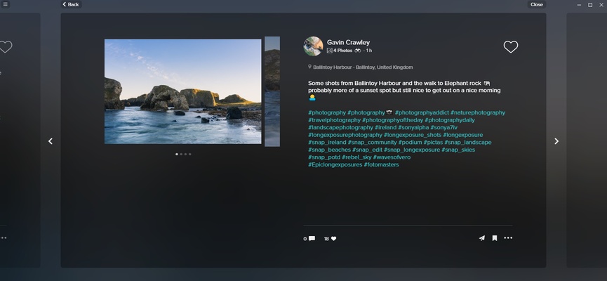Vero screenshot 1