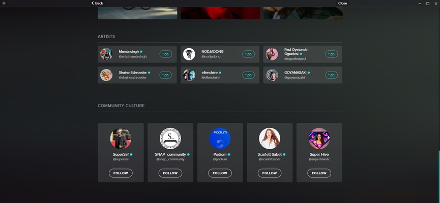 Vero screenshot 1