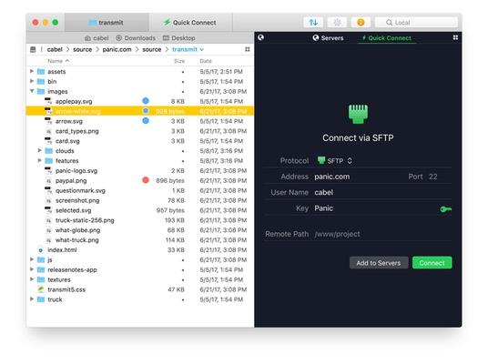 Transmit screenshot 1
