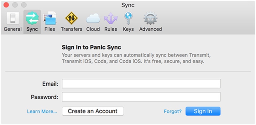 Transmit screenshot 1
