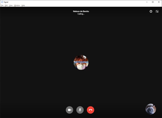 Signal screenshot 1