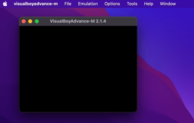 VBA-M screenshot 1