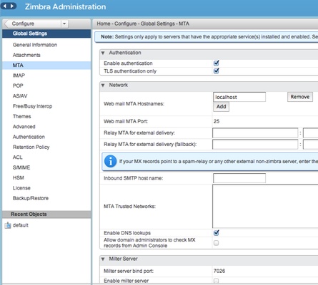 Zimbra Desktop screenshot 1