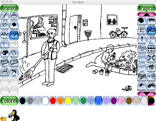 Tux Paint screenshot 1