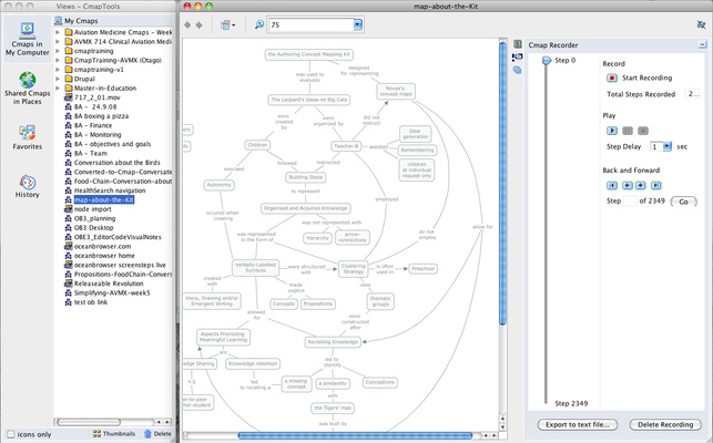 CmapTools screenshot 1
