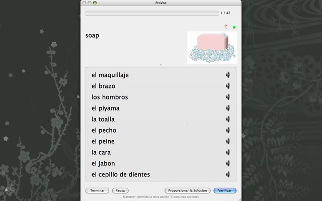 ProVoc screenshot 1