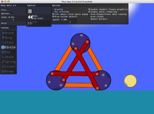 Phun screenshot 1