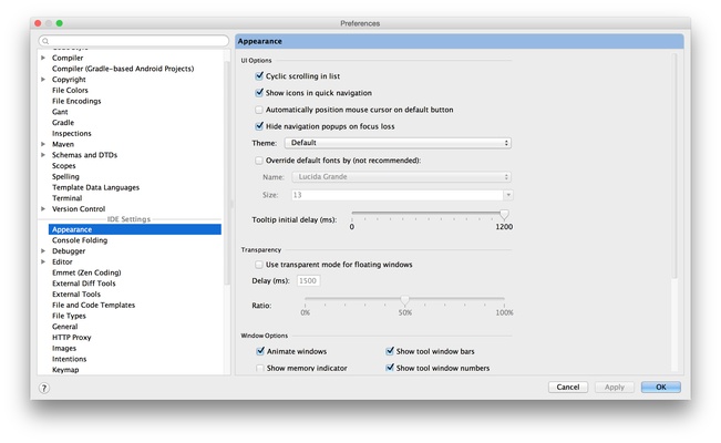 Android Studio screenshot 1