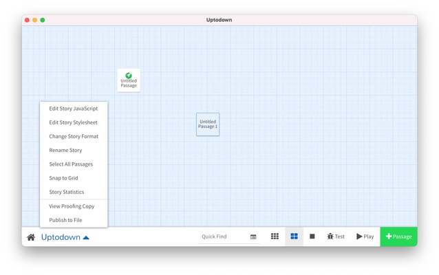 Twine screenshot 1