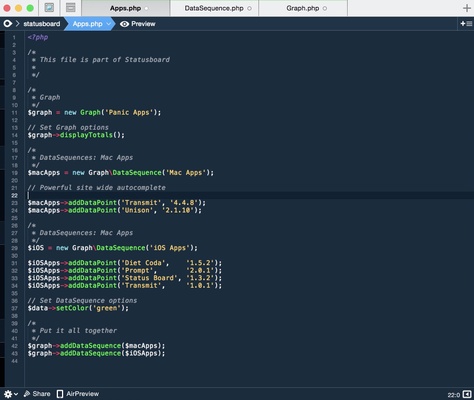 Coda screenshot 1