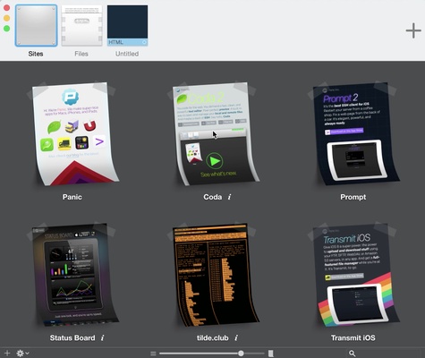 Coda screenshot 1
