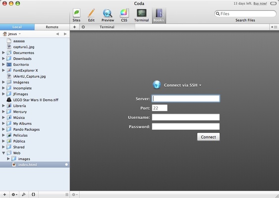 Coda screenshot 1