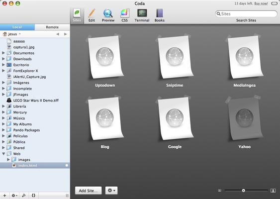 Coda screenshot 1
