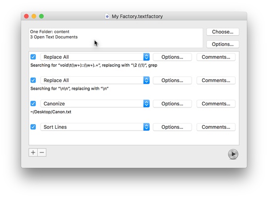 BBEdit screenshot 1