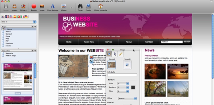 Web Acappella screenshot 1