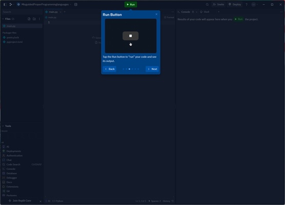 Replit screenshot 1