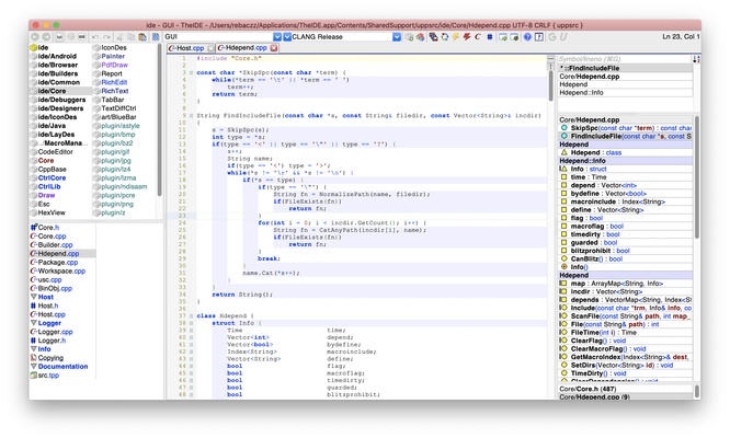 U++ screenshot 1