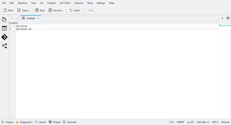 Kate screenshot 1